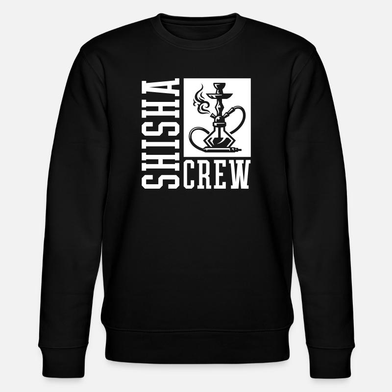 Shisha Crew - Stanley/Stella Unisex Bio-Sweatshirt CHANGER  - Schwarz