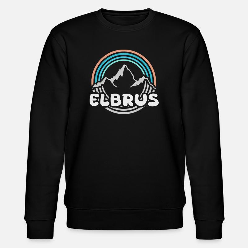 Wandern Elbrus - Stanley/Stella Unisex Bio-Sweatshirt CHANGER  - Schwarz