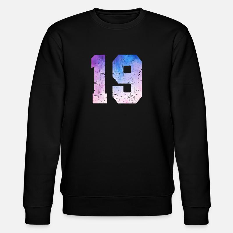 Issue 19 – 19th Anniversary Gift - Stanley/Stella CHANGER Unisex Organic Sweatshirt - black