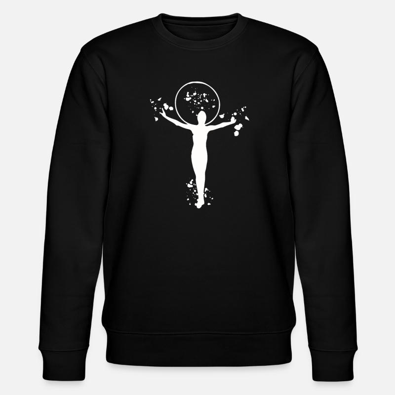 Gymnastics Hoops Rhythmic Gymnastics - Stanley/Stella CHANGER Unisex Organic Sweatshirt - black