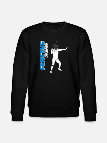 Fencing - Fechten - Fechter - Fechtkampf - Stanley/Stella CHANGER Unisex Organic Sweatshirt - black