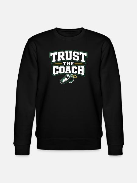Fußballtraining Jugend-sport-trainer - Stanley/Stella Unisex Bio-Sweatshirt CHANGER  - Schwarz
