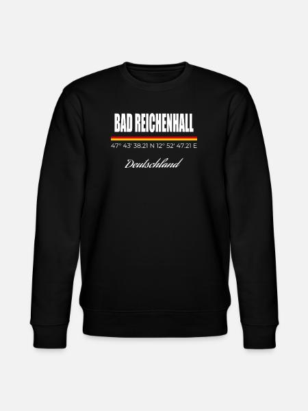 Bad Reichenhall - Stanley/Stella Unisex Bio-Sweatshirt CHANGER  - Schwarz