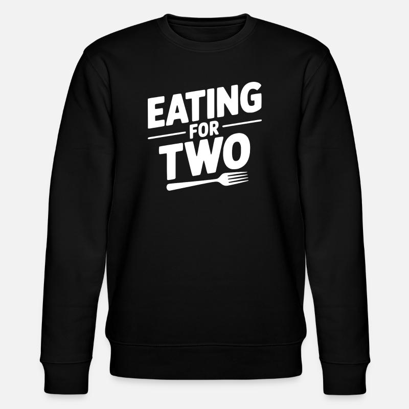 Manger pour deux - Sweat bio CHANGER Stanley/Stella Unisexe - noir
