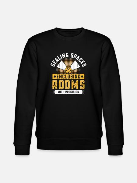 Drywall Drywall Builder Drywall Fitter - Stanley/Stella CHANGER Unisex Organic Sweatshirt - black