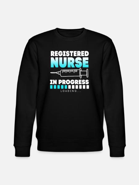 Nurse Hospital Nursing Gift - Stanley/Stella CHANGER Unisex Organic Sweatshirt - black