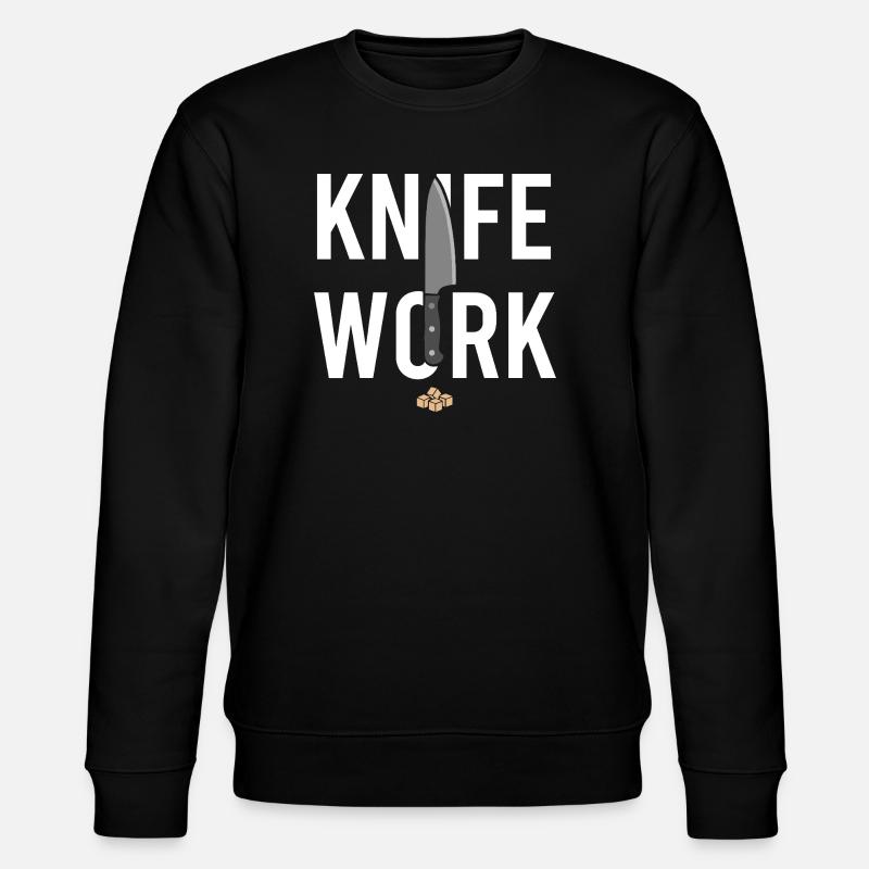 Prep Cook Kitchen Prep Back Of House Line - Stanley/Stella CHANGER Unisex Organic Sweatshirt - black