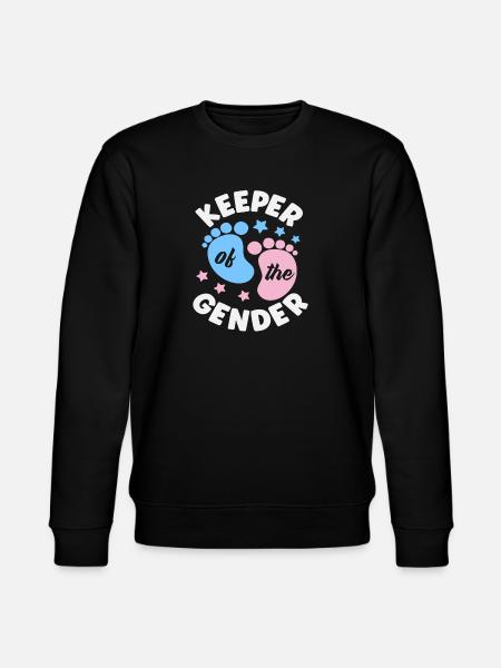 Guardian of Gender Footprints Reveal - Stanley/Stella CHANGER Unisex Organic Sweatshirt - black