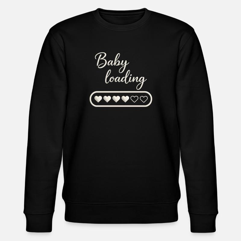 Chargement de bébé - Sweat bio CHANGER Stanley/Stella Unisexe - noir