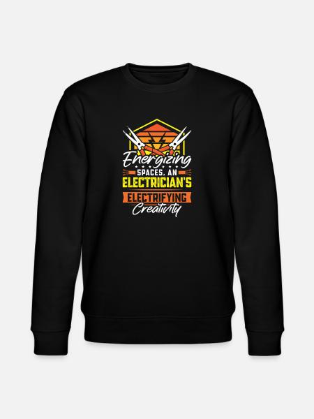 Electrician, Electronics Technician, Electrician - Stanley/Stella CHANGER Unisex Organic Sweatshirt - black
