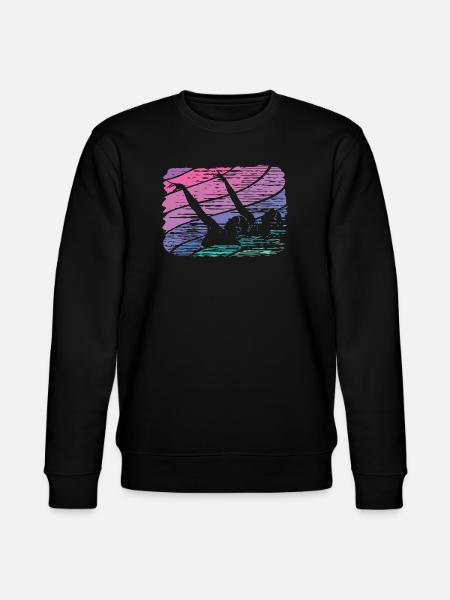 Artistic Swim Team Synchronized Swimming - Stanley/Stella CHANGER Unisex Organic Sweatshirt - black