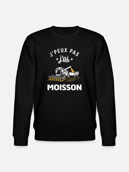 J'peux pas j'ai moisson - Sweat bio CHANGER Stanley/Stella Unisexe - noir