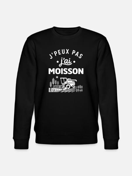 J'peux pas j'ai moisson - Sweat bio CHANGER Stanley/Stella Unisexe - noir