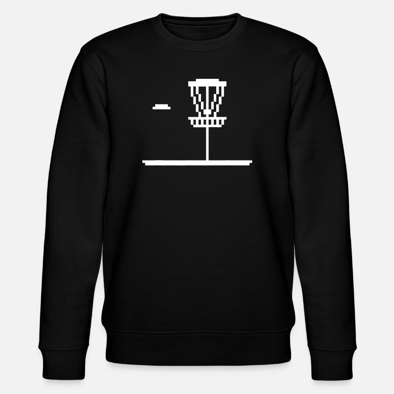 Pixel Lighthouse Silhouette - Stanley/Stella CHANGER Unisex Organic Sweatshirt - black
