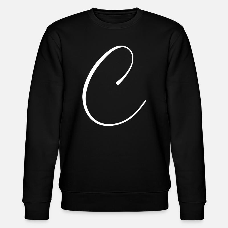 c - Stanley/Stella CHANGER Unisex Organic Sweatshirt - black