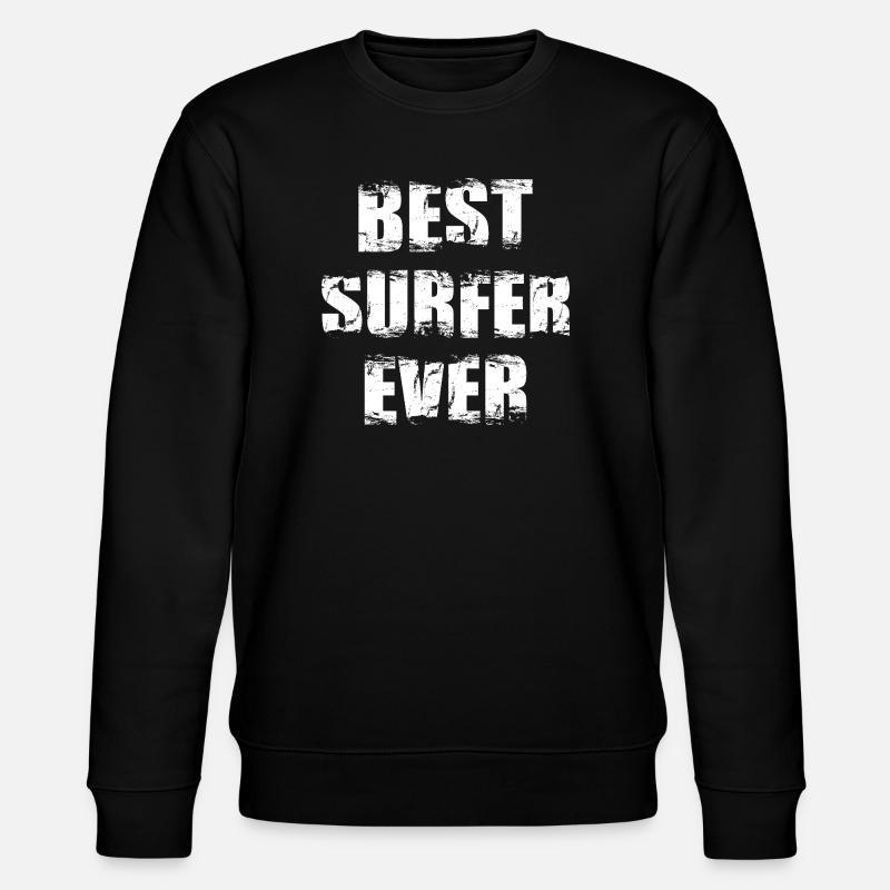 Meilleur Surfeur - Sweat bio CHANGER Stanley/Stella Unisexe - noir