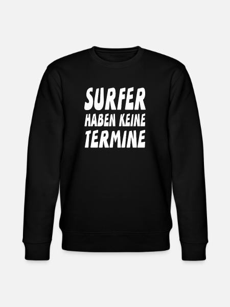 Surfer - Stanley/Stella Unisex Bio-Sweatshirt CHANGER - Schwarz