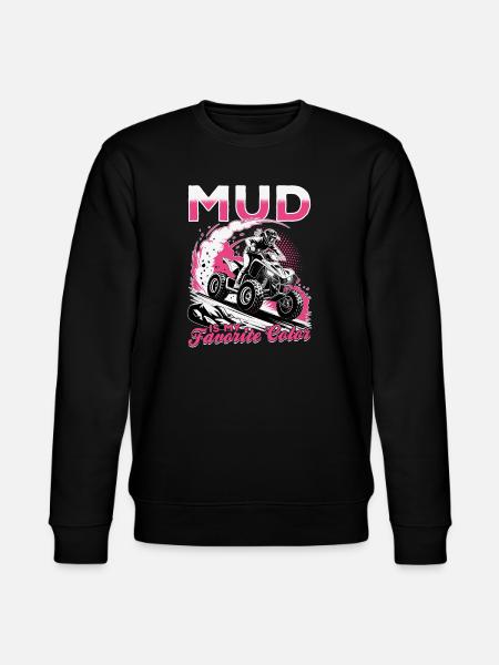 Quad ATV Femme Fille Quad Quad - Sweat bio CHANGER Stanley/Stella Unisexe - noir