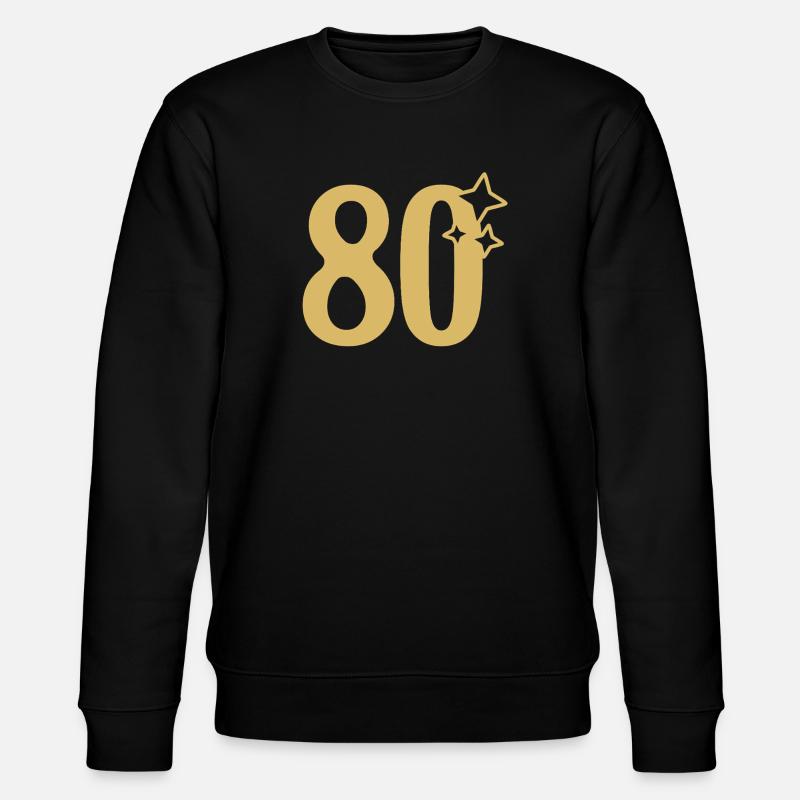 80e anniversaire 80e Étoile d’Or - Sweat bio CHANGER Stanley/Stella Unisexe - noir