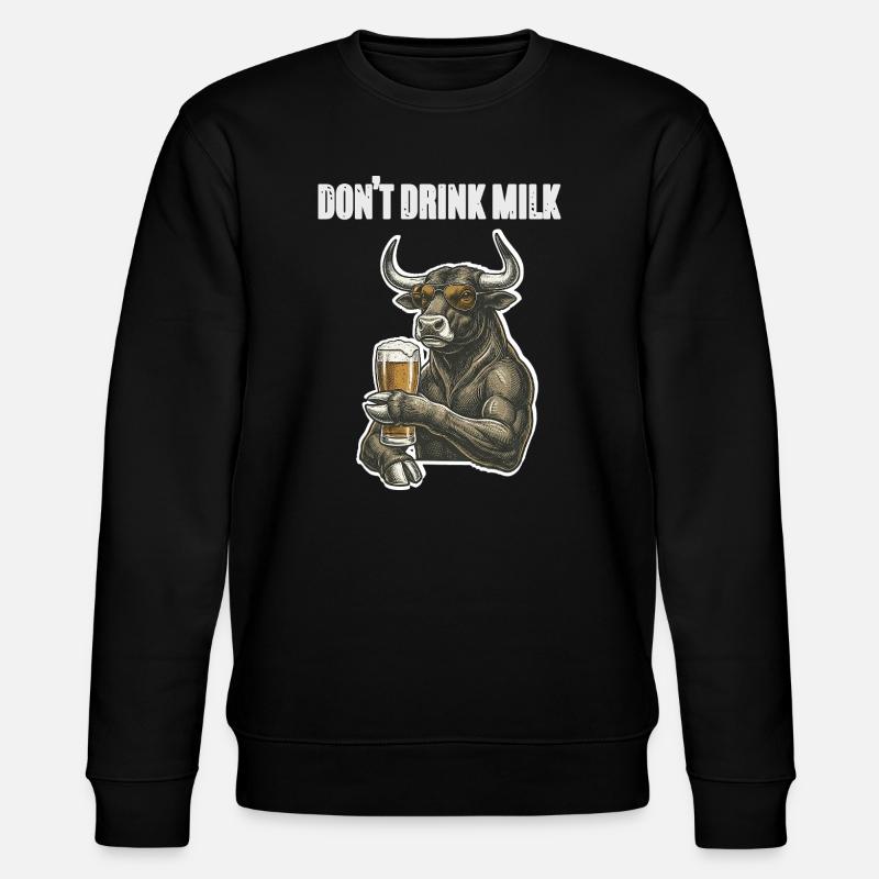 Bull Bull Beer - Sweat bio CHANGER Stanley/Stella Unisexe - noir