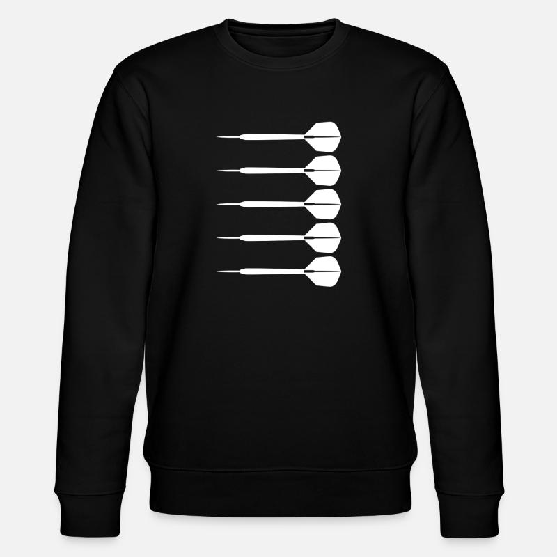 Dartpfeile - Stanley/Stella Unisex Bio-Sweatshirt CHANGER  - Schwarz