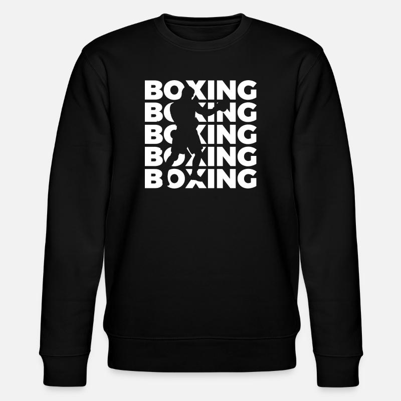 Boxe - Sweat bio CHANGER Stanley/Stella Unisexe - noir