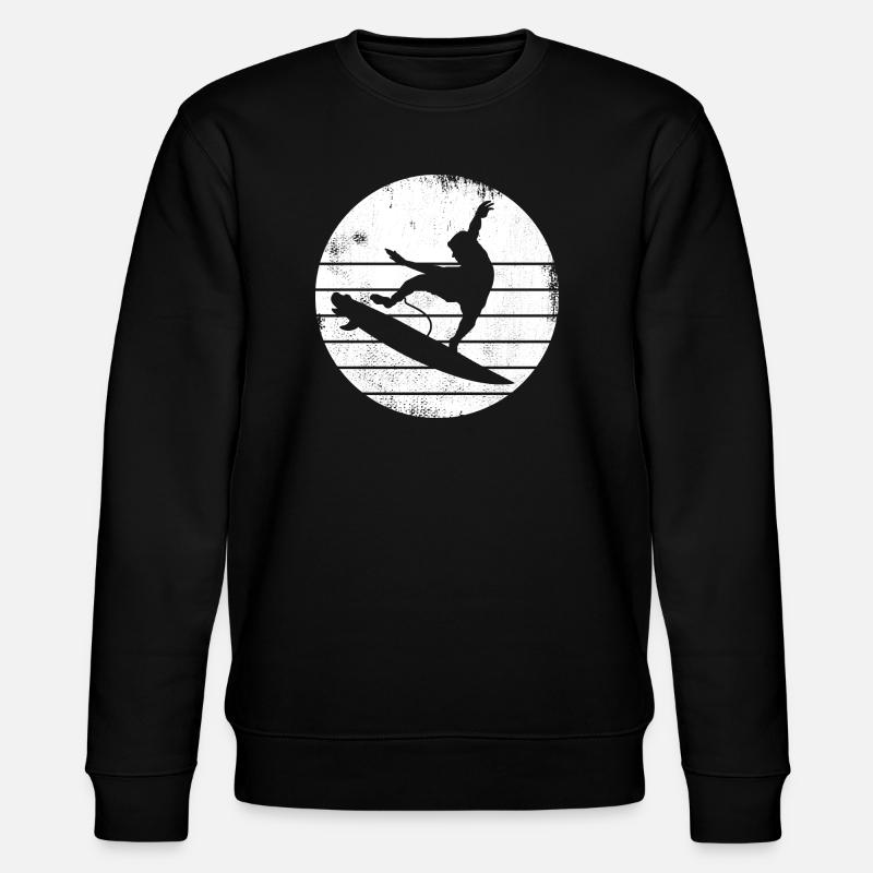 Conception de surfeur - Sweat bio CHANGER Stanley/Stella Unisexe - noir