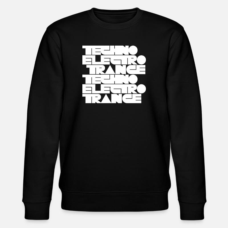 Musique techno électro trance - Sweat bio CHANGER Stanley/Stella Unisexe - noir