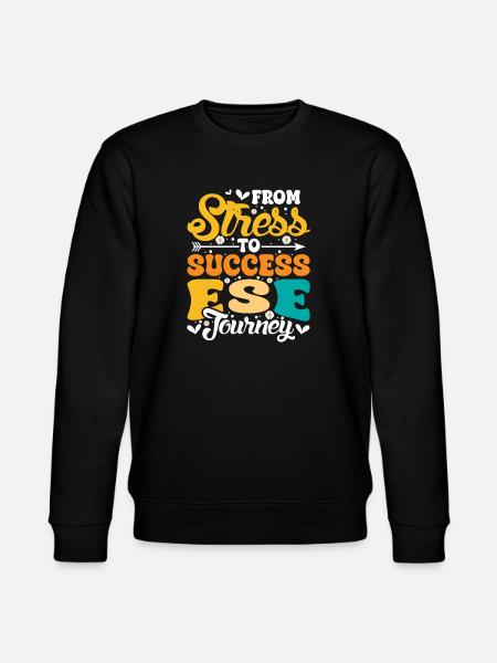 Geschenke für ESE-Lehrer - Stanley/Stella Unisex Bio-Sweatshirt CHANGER - Schwarz
