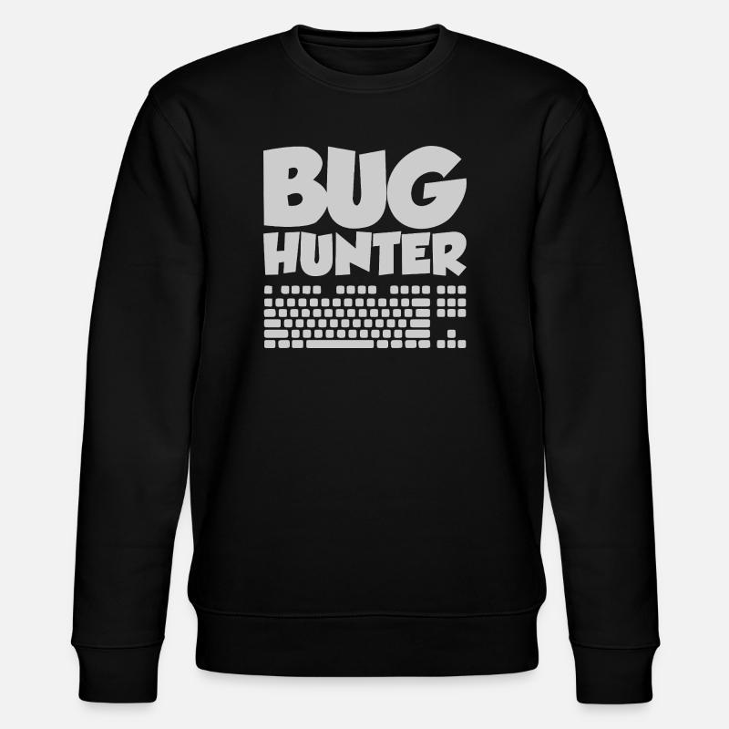 Sjove softwareingeniører, programmører, udviklere, udviklere - Stanley/Stella økologisk unisex-sweatshirt CHANGER  - sort
