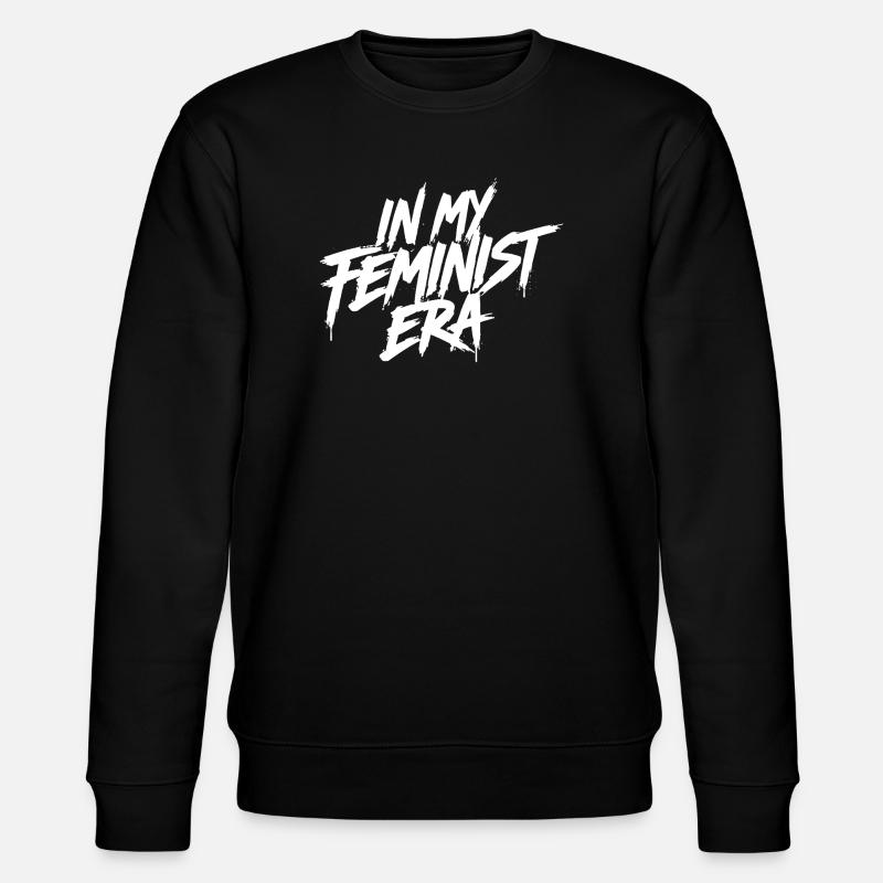 À mon époque féministe, blanc - Sweat bio CHANGER Stanley/Stella Unisexe - noir
