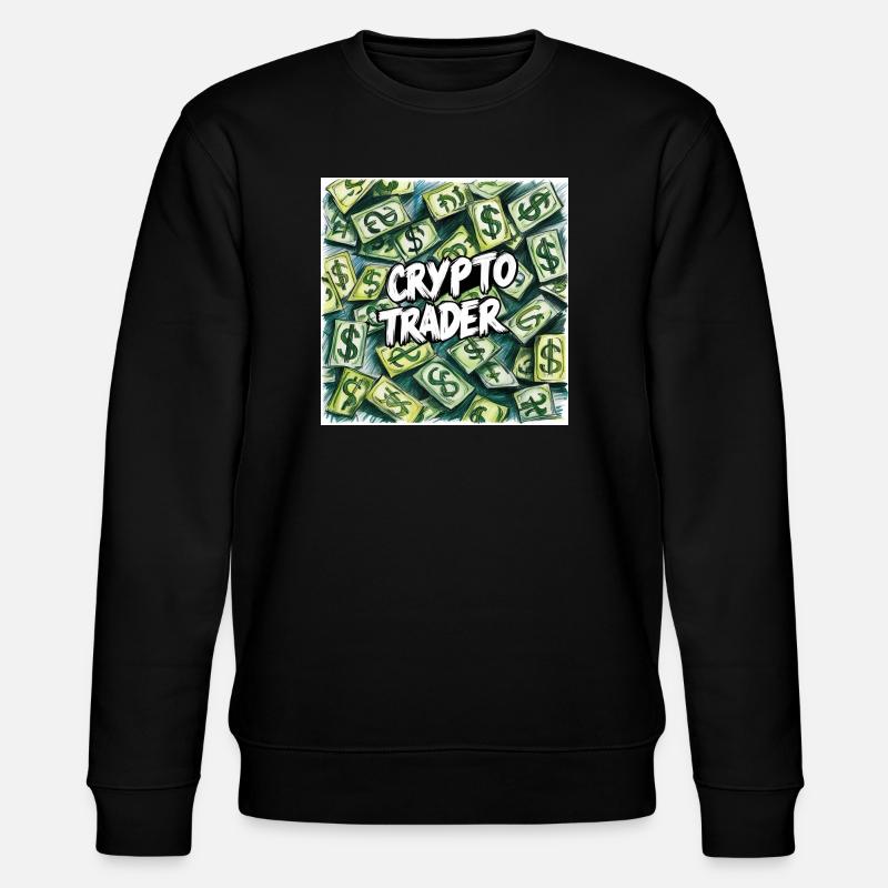 Pluie d’argent pour traders de cryptomonnaies - Sweat bio CHANGER Stanley/Stella Unisexe - noir
