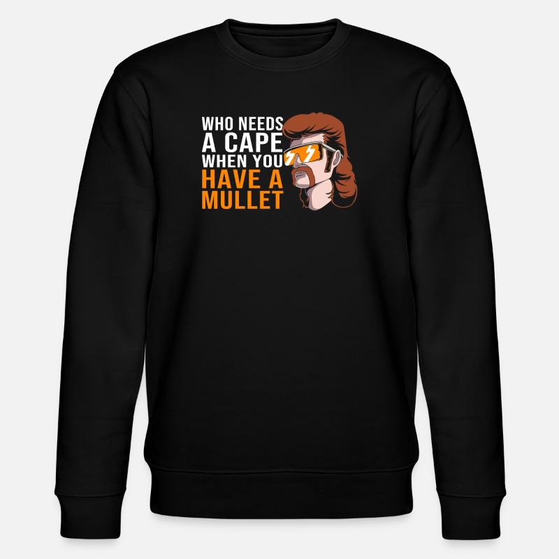 Coupe mulet Coupe mulet - Sweat bio CHANGER Stanley/Stella Unisexe - noir