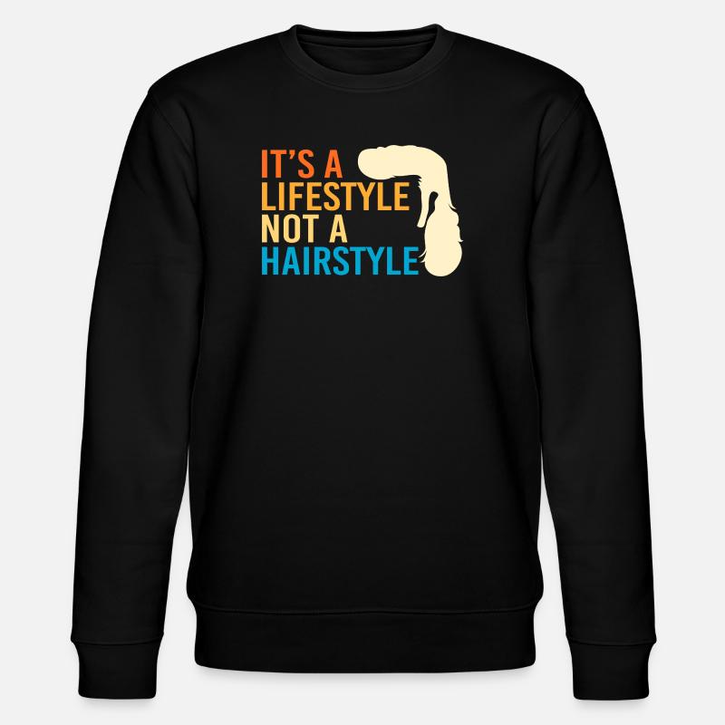 Coupe mulet Coupe mulet - Sweat bio CHANGER Stanley/Stella Unisexe - noir