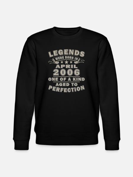 Legends from April 2006 - Stanley/Stella CHANGER Unisex Organic Sweatshirt - black