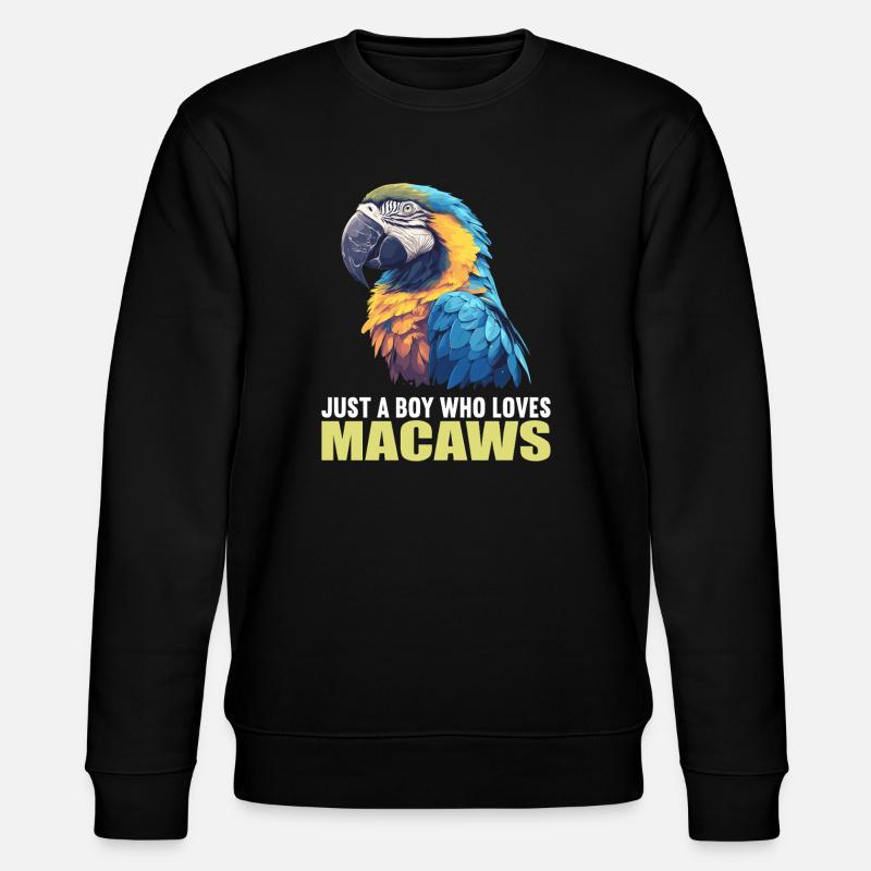 Macaw's Era - Stanley/Stella CHANGER Unisex Organic Sweatshirt - black