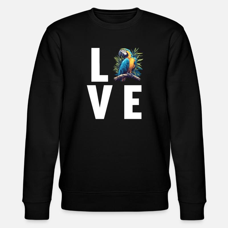 Macaw's Era - Stanley/Stella CHANGER Unisex Organic Sweatshirt - black
