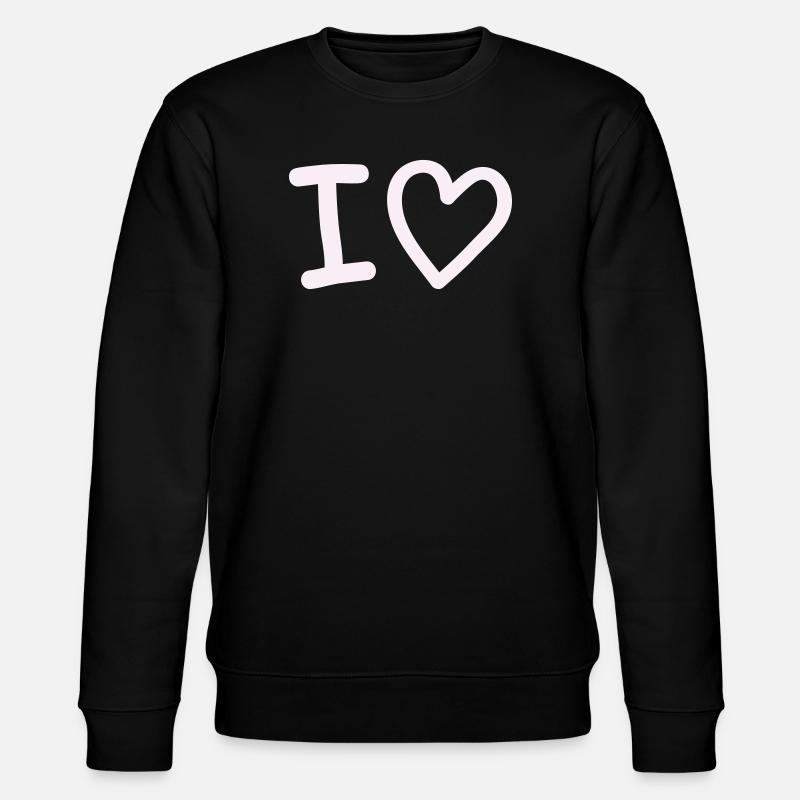 i_love - Sweat bio CHANGER Stanley/Stella Unisexe - noir