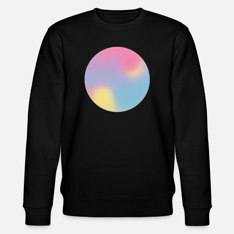 Test d’aura Sphère dégradée pastel - Sweat bio CHANGER Stanley/Stella Unisexe - noir