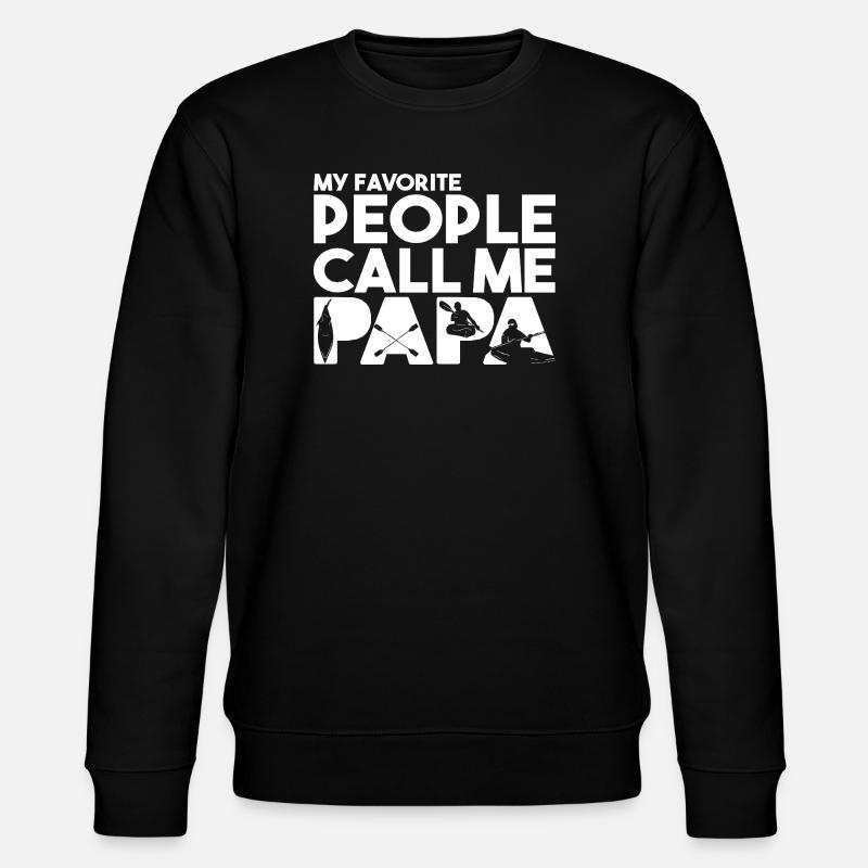 Évolution du kayak humain - Sweat bio CHANGER Stanley/Stella Unisexe - noir