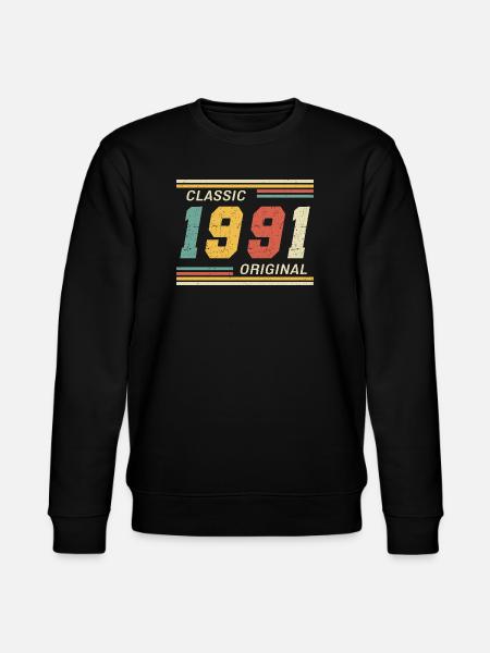 Classic 1991 original 1991 - Stanley/Stella CHANGER Unisex Organic Sweatshirt - black