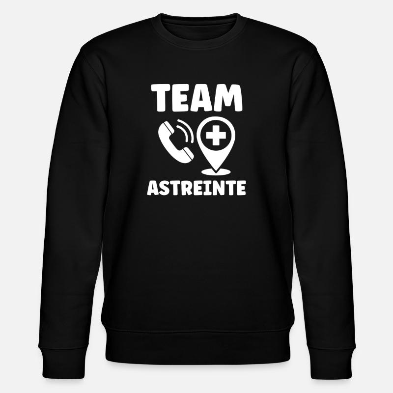 Astreinte  - Sweat bio CHANGER Stanley/Stella Unisexe - noir