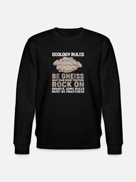 Geology Archaeology - Stanley/Stella CHANGER Unisex Organic Sweatshirt - black