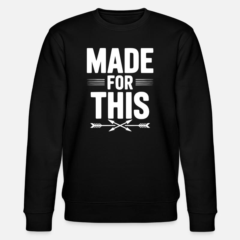 Faits pour ça - Sweat bio CHANGER Stanley/Stella Unisexe - noir