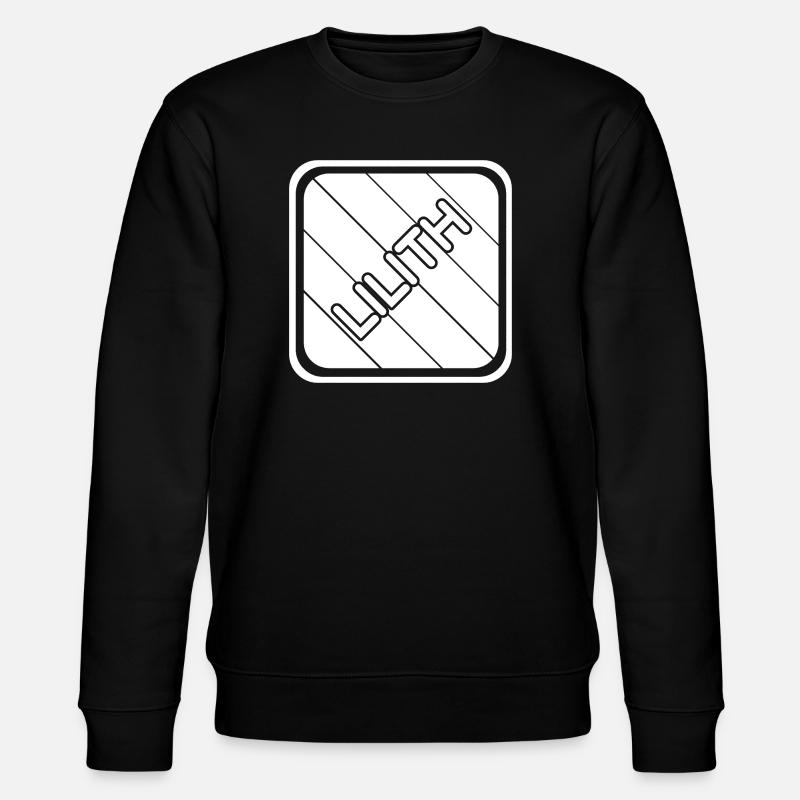 Gift for Lilith - Stanley/Stella CHANGER Unisex Organic Sweatshirt - black