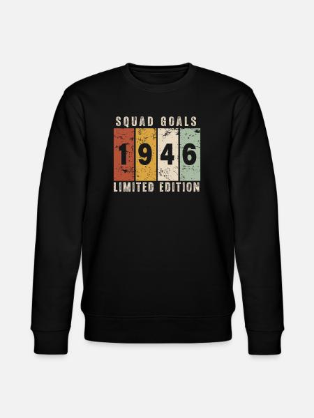 Jubiläum 1946 – 80 Jahre - Stanley/Stella Unisex Bio-Sweatshirt CHANGER  - Schwarz