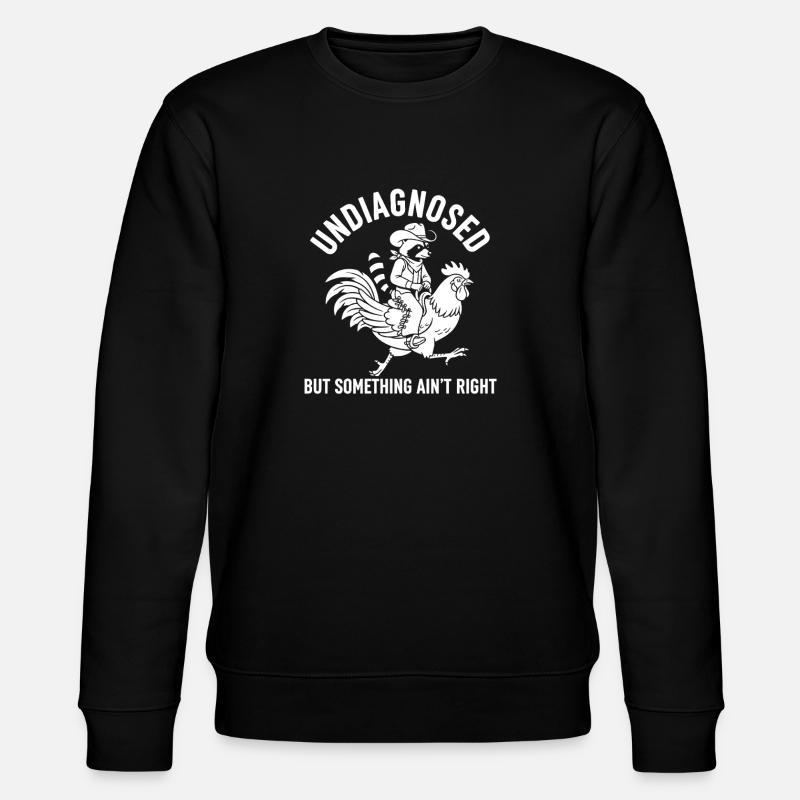 Diction du poulet non diagnostiqué - Sweat bio CHANGER Stanley/Stella Unisexe - noir