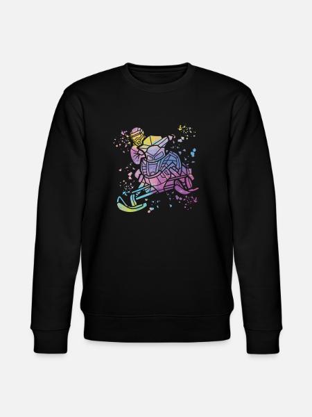 Snowmobile, Snowmobile, Snowmobile - Stanley/Stella CHANGER Unisex Organic Sweatshirt - black