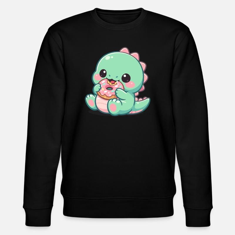 Donut Dino Sugar Joy - Sweat bio CHANGER Stanley/Stella Unisexe - noir