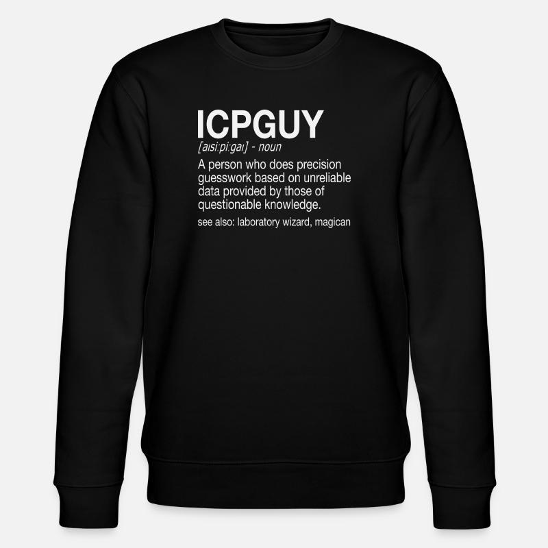 ICP-MS Guy Mass Spectrometry Plasma - Stanley/Stella CHANGER Unisex Organic Sweatshirt - black